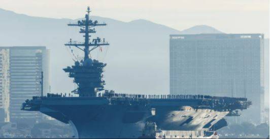 أميركا ترسل حاملة طائرات قبالة شبه الجزيرة الكورية