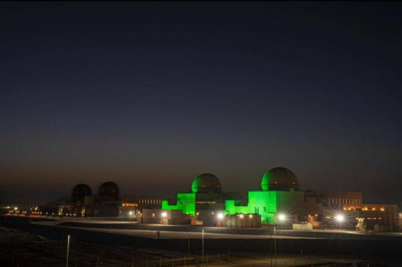 الإمارات تنجح في تشغيل المحطة الثانية من محطات الطاقة النووية بمنطقة براكة