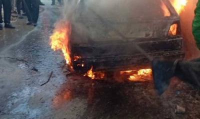 Title: 5-Year-Old Boy Dies in Car Fire