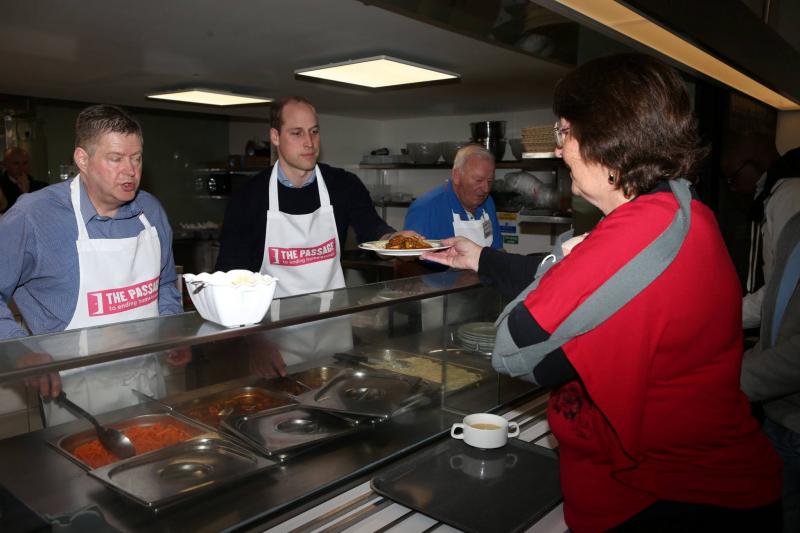 Prince William... Burger Seller