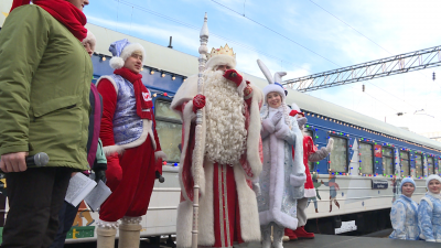 The Magical "Santa Claus" Train: "Unmatched in Russia"