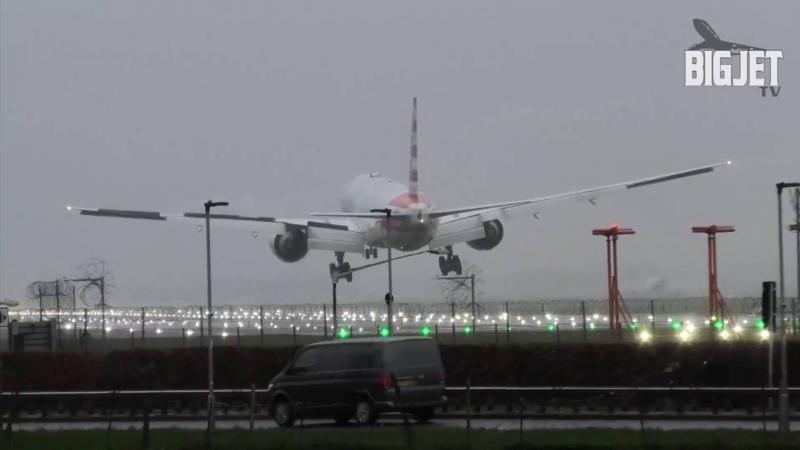 Passenger Plane Wobbles Near Heathrow Airport