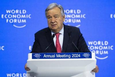 Guterres: The Warring Parties in Gaza "Are Crushing" International Law