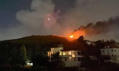 Israeli Shelling on Southern Towns in the Morning... A Fiery Night