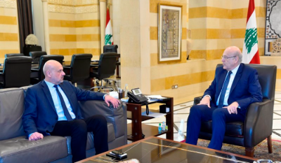 Mikati Discussed Internal Affairs with Molawi