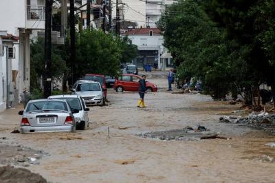 Another Storm Hits Central Greece