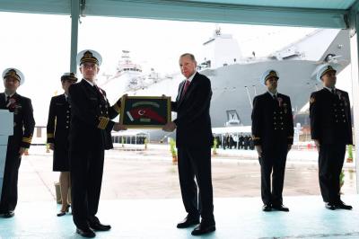 Turkey Launches Its First Aircraft Carrier