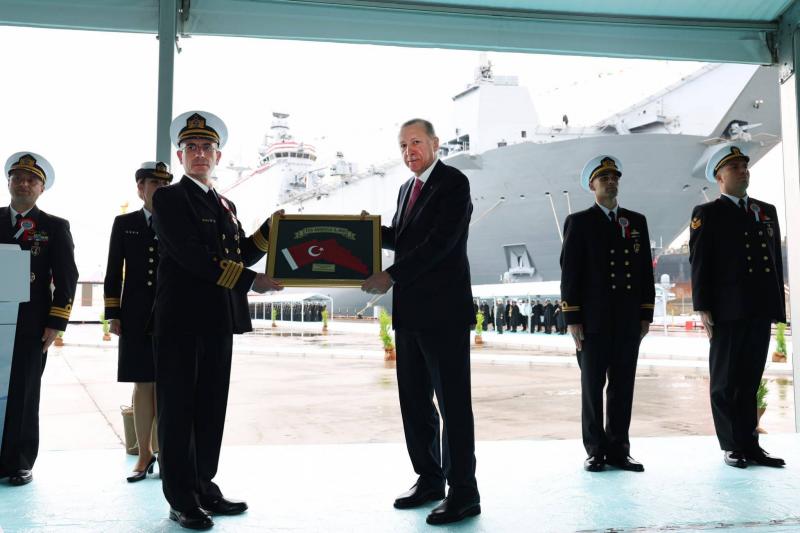 Turkey Launches Its First Aircraft Carrier