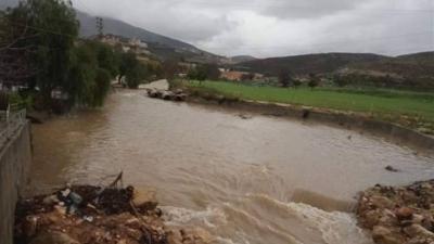 Flooding of the Litani River Due to Heavy Rainfall
