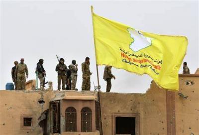 Title: Death of 5 Syrian Democratic Forces Soldiers in Car Explosion West of Raqqa