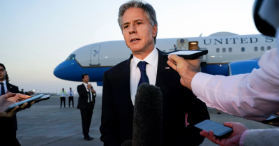 Oxygen Leak on Blinken's Plane in Davos