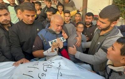 Hamza Al-Dahdoh's Wife in a Touching Farewell (Video)