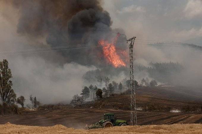 Wildfire Displaces Residents of La Palma Island