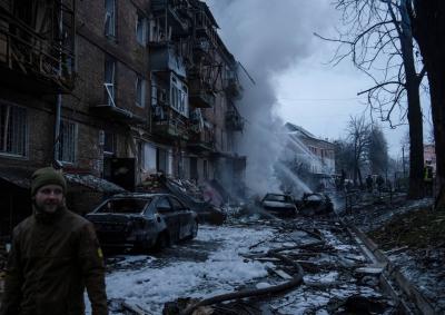 Ukrainian Defense Responds to Russian Attack on Kyiv