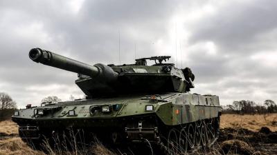 Swedish Tanks Arrive for the Ukrainian Army