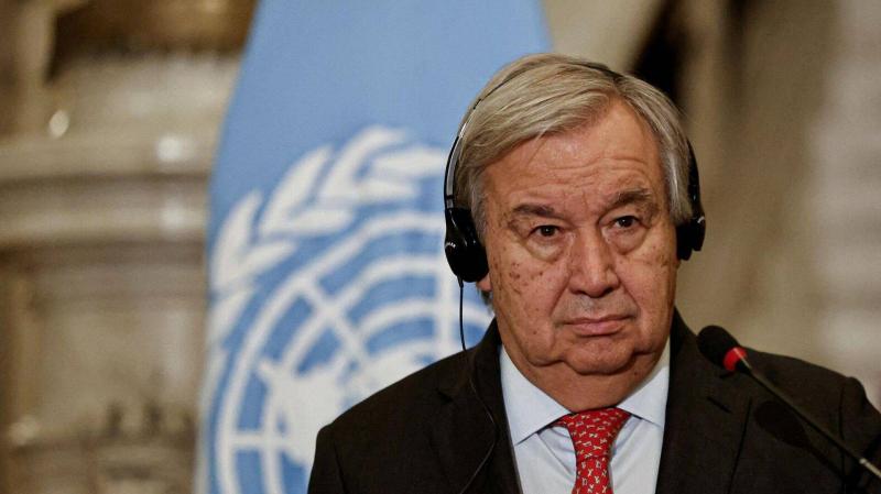 Guterres Calls for a Full Humanitarian Ceasefire in Gaza Instead of a Temporary Ceasefire