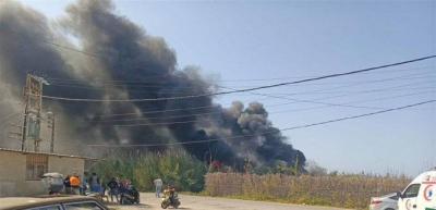 Video: Huge Fire Consumes a Refugee Camp