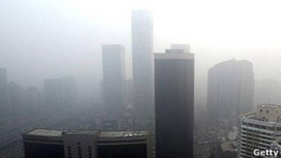 Yellow Smoke Emission Due to Chemical Warehouse Leak in China