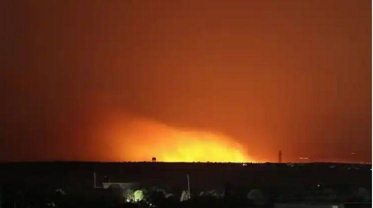 Title: Explosions Heard in Al-Mayadeen, Eastern Syria