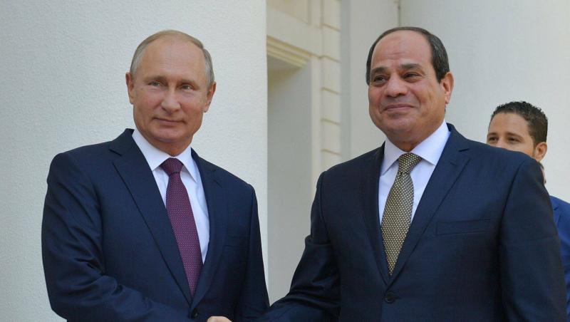 Sisi and Putin: Continuing Efforts to Achieve a Ceasefire in Gaza
