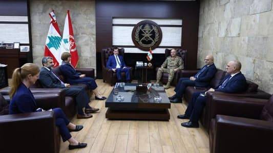 Title: Army Commander Meets UN Delegation