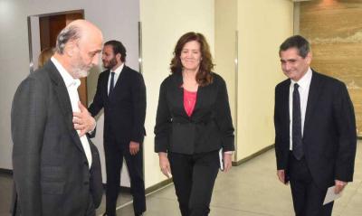 Jahjah Meets Shia in Farewell Visit