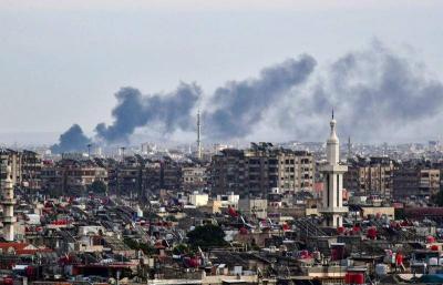 Syrian Air Defense Responds to Targets in the Damascus Area