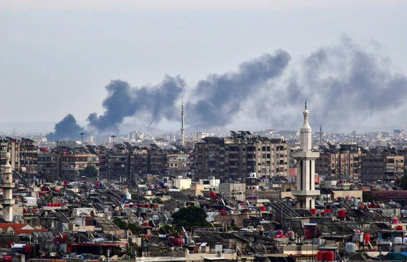 Syrian Air Defense Responds to Targets in the Damascus Area