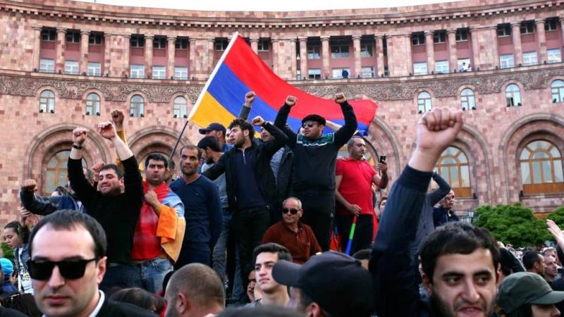 Detention of a Member of Parliament During Protests in Armenia