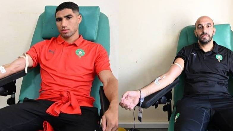 Unified Message from Moroccan National Team Players to Earthquake Victims