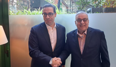 Title: Bou Habib Discusses with Cypriot Counterpart on Finding Solutions to Displacement Crisis
