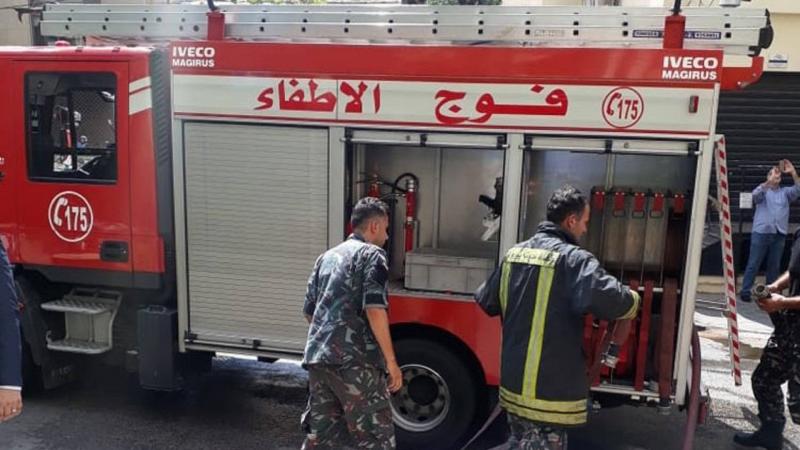 Beirut Fire Brigade Increases Readiness on New Year's Eve