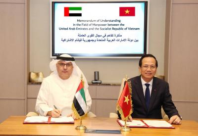 UAE and Vietnam Sign Memorandum of Understanding in Labor Force Sector