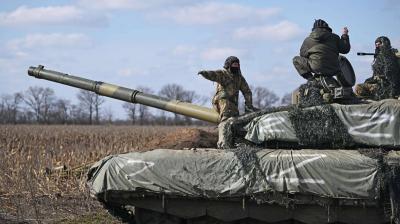 The Russian Army Advances in Kharkiv Oblast