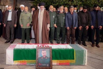 Khamenei Leads Funeral Prayer for Mousavi