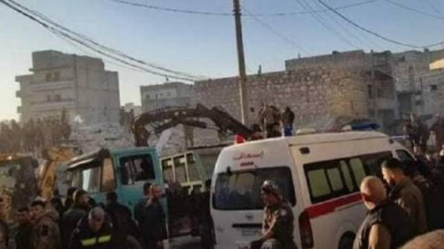 Casualties and Injuries Due to Building Collapse in Aleppo