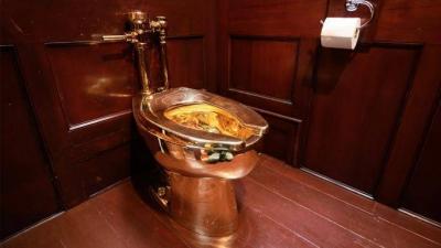 "America" Golden Toilet Missing in Britain... Investigations Ongoing