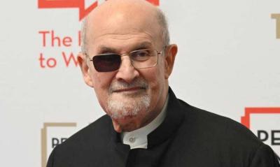 Salman Rushdie Appears Publicly in New York for the First Time Since the Attack