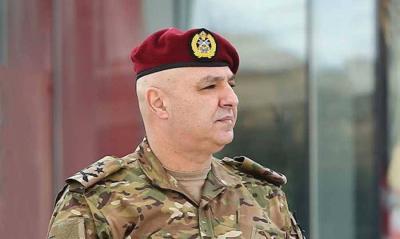 Army Commander Receives Delegation from Mayors of Jezzine District