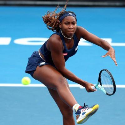 Gauff Defeats Gracheva at the Auckland Tennis Tournament