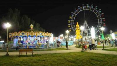 Children Thrown into the Air: Moment of Carousel Fall in Iraq (Video)