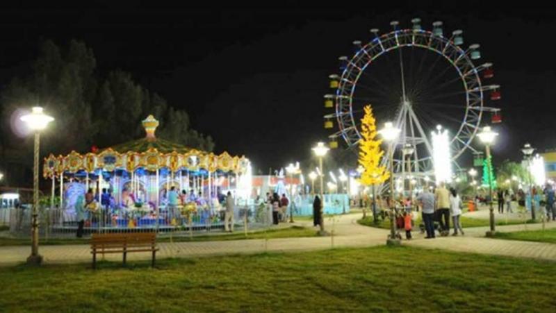 Children Thrown into the Air: Moment of Carousel Fall in Iraq (Video)