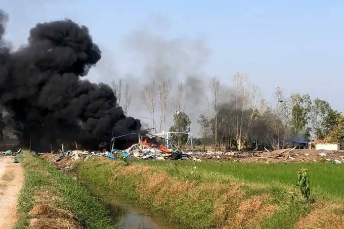 Thailand: 20 Killed in Fireworks Factory Explosion