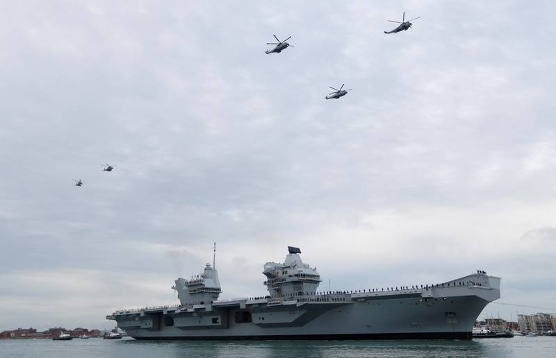 Exclusion of British Aircraft Carrier from NATO's Largest Drill Since the Cold War Due to Technical Malfunction
