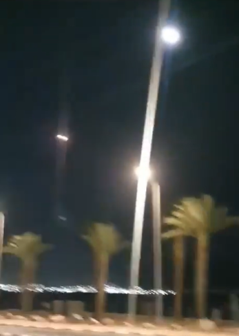 Israeli Media: Missile Interceptions in Eilat Sky (Video)