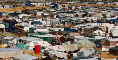 Title: Israel Proposes "Tent City" in Gaza