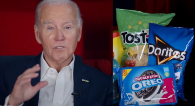 Biden Promises Youth More Chips in Bags During Campaign