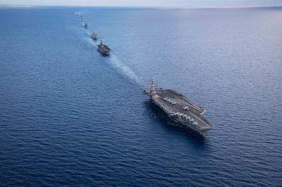 USS Gerald Ford Leaves the Mediterranean Sea
