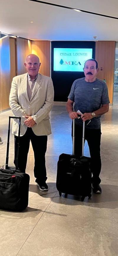Jalakh and Saadeh Depart for the 42nd OCA General Assembly in Bangkok