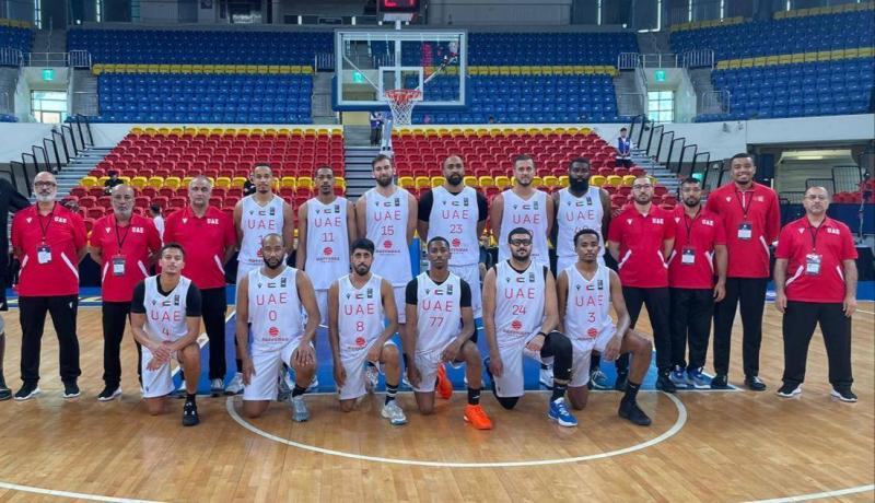 Preparation for the Arab Basketball Championship: UAE Team Faces Egypt